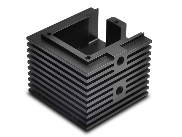 Sandblast anodizing